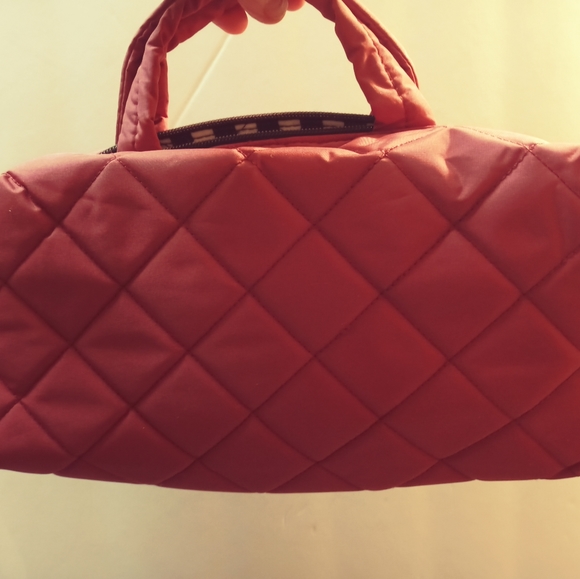 🌹Henri Bendel Blush Colored Makeup / Jewelry Tote- Brand New! - Picture 6 of 8